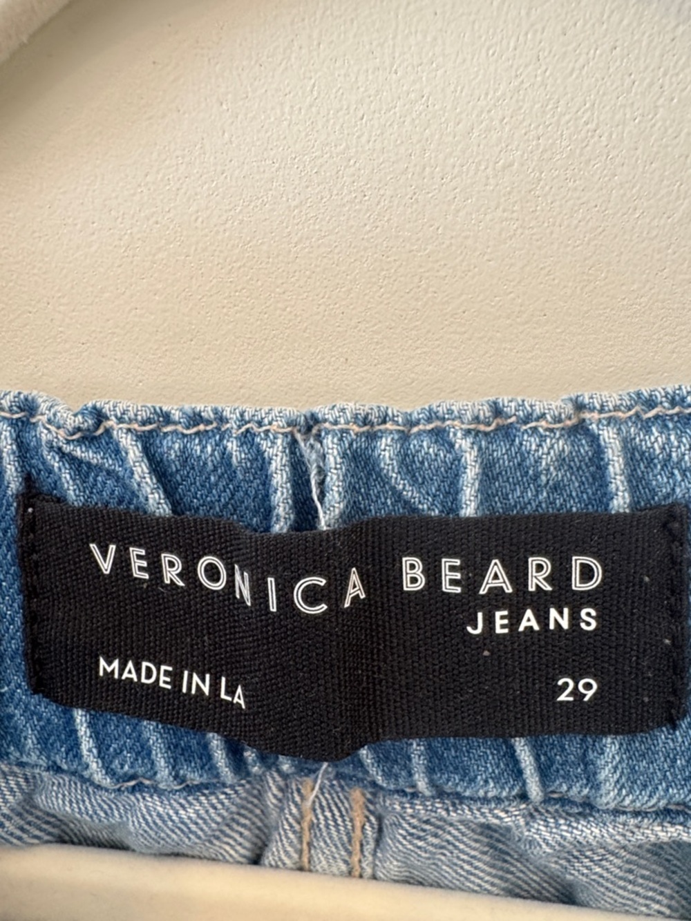 Veronica Beard Arya High Rise Jeans - Elastic Waist, Size 29 - Picture 2 of 8